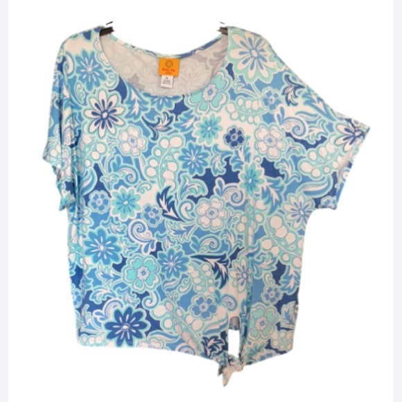 Ruby Rd. Tops - 3/$45 Ruby Rd top floral print with stretch petite shirt boho casual LP